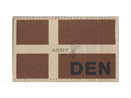 Denmark Flag Patch (Barva Desert)