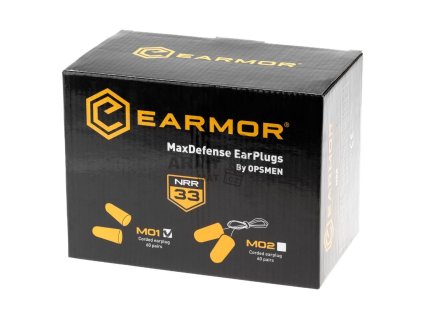 64403 maxdefense ear plugs nrr33 60 pairs box