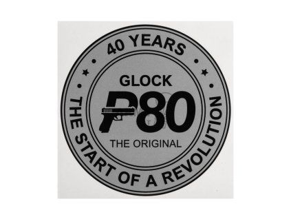 64415 4 glock p80 sticker