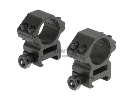 25.4mm Mount Rings Medium (Barva Black)