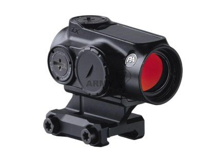 GLx MD-21S Push Button 21mm Microdot with AutoLive ACSS-CQB Red Dot Reticle