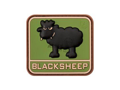 Black Sheep Rubber Patch (Barva Green)