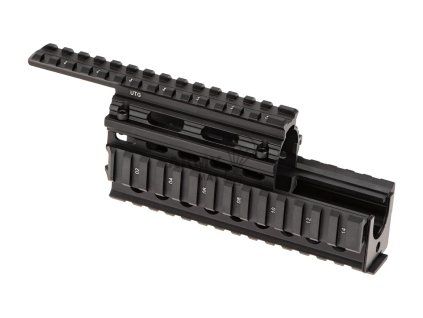 AK47 Quad Rail Handguard (Barva Black)