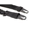 Sniper Rifle Sling Padded Snap Hook (Barva Black)
