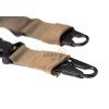 Sniper Rifle Sling Padded Snap Hook (Barva Black)