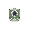Smile and Wait Rubber Patch (Barva Foliage Green)