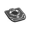 Smile and Wait Rubber Patch (Barva Foliage Green)