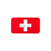 Swiss Flag Rubber Patch