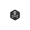Gorilla Hunter Skull Cat Eye Rubber Patch