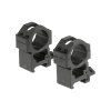 25.4mm CNC Mount Rings High (Barva Black)