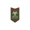 Zombie Attack Rubber Patch