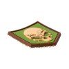 SOF Skull Rubber Patch (Barva Green)