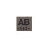 AB Neg Bloodgroup Patch