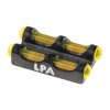Yellow Twin Fiber Optics Front Sight 2,6 MA Thread