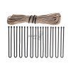Gear Tie ProPack 12" 12pcs (Barva Black)