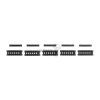 Siegen Rail Cover 5pcs (Barva Black)