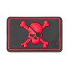Pirate Skull Rubber Patch