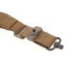 Vickers 221 Padded Sling RED Swivel (Barva Black)