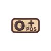 Bloodtype Rubber Patch 0 Pos