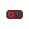 Bloodtype Rubber Patch 0 Pos (Barva Blackops)
