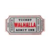 54089 4 large walhalla ticket rubber patch