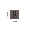 0 Neg Bloodgroup Patch (Barva Desert)