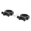 30mm Low Profile Weaver Rings (Barva Black)