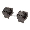 30mm / 25.4mm Tactical Mounting Rings - Low Height