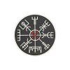 Vegvisir Viking Compass Patch (Barva Green)