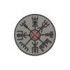 Vegvisir Viking Compass Patch (Barva Green)