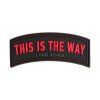 This is the Way Rubber Patch (Barva Multicolor)