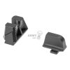 Iron Front and Rear sights for Sig Sauer P320 Suppressor Height
