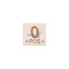 0 Pos Bloodgroup Patch (Barva Desert)