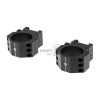 34mm Medium Height Picatinny Rings (Barva Black)