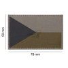 Czech Republic Flag Patch (Barva Desert)
