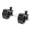 30mm Tactical Rings Extra High 2pcs (Barva Black)