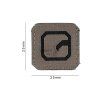 Clawgear Patch Small (Barva Black)