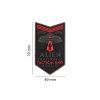 Alien Invasion X-Files Patch (Barva Red)