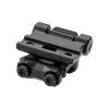 Flip To Side Magnifier Mount - 2 Bolt Interface (Barva Black)