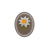 Edelweiss Patch Oval