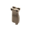 Angled Vertical Picatinny Grip with Cable Management Long