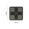Red Cross Rubber Patch 40mm (Barva Blackops)