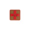 Red Cross Rubber Patch 40mm