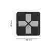 Red Cross Rubber Patch 40mm (Barva Blackops)