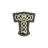 Thors Hammer Dragon Rubber Patch (Barva Blackops)