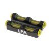 58235 3 yellow twin fiber optics front sight 3 0 ma thread