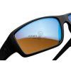 58436 13 ascent polarized black frame bronze lens blue mirror