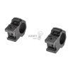 PRO 25.4mm Medium Profile P.O.I. Picatinny Rings (Barva Black)