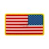 US Flag Rubber Patch Reversed