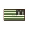 US Flag Rubber Patch Reversed